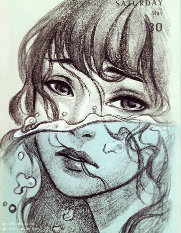 600x770 Semi Realistic Art And Character Creation Art, Art Sketches - Semi Realistic Drawing