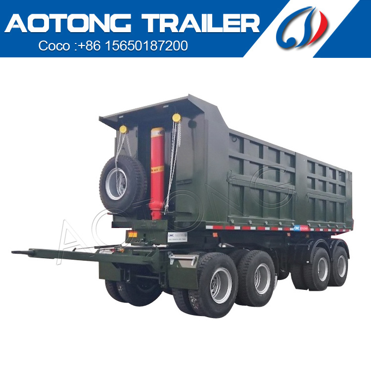 750x750 china draw bar dolly dump semi trailer for sale - Semi Trailer Drawing