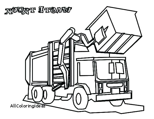 600x464 Coloring Pages Semi Truck - Semi Truck Drawing