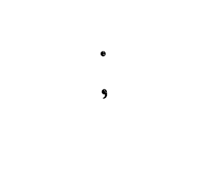 300x250 Semicolon Gt Drawing - Semicolon Drawing