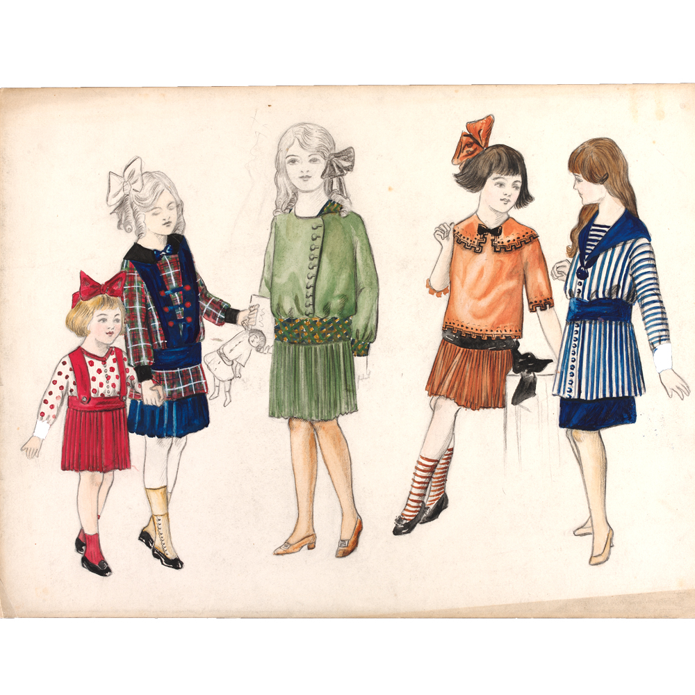 1000x1000 fashion drawing and illustration in the century - Senior Drawing