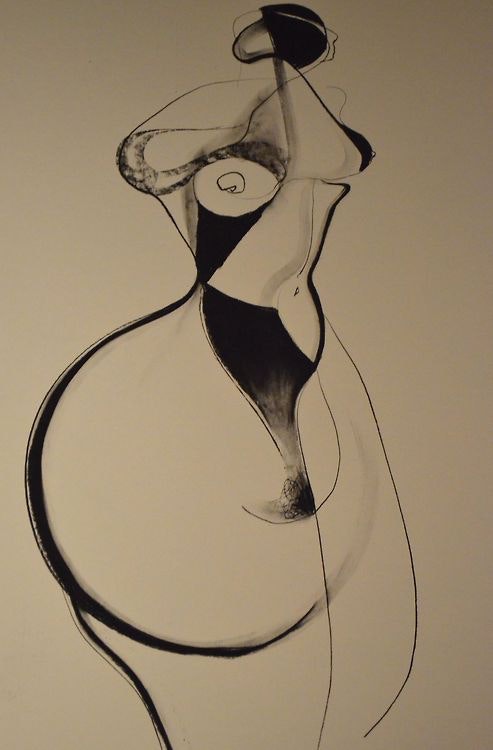 493x750 drawing - Sensitive Drawing