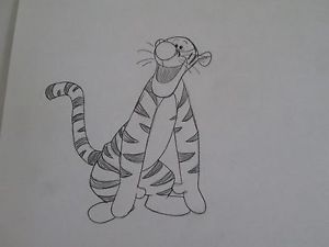 300x225 winnie the pooh tigger cel drawing disney production drawings - Sequence Drawing