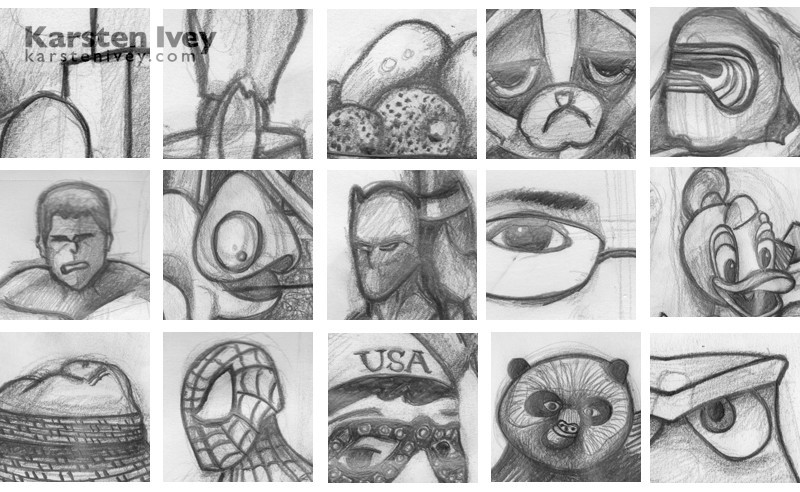 800x492 Back To My Roots Pencil Drawings - Series Drawing