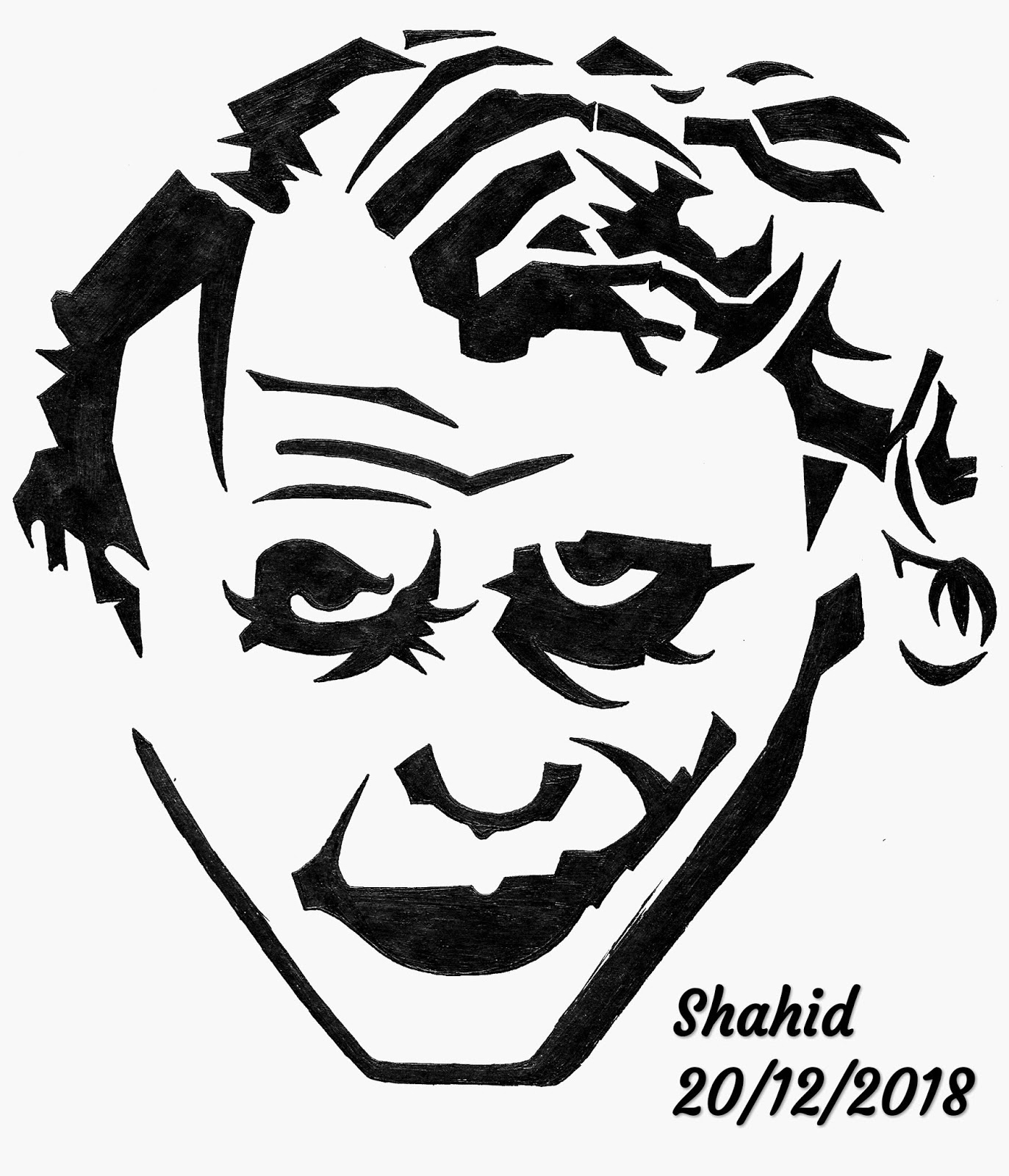 1373x1600 why so serious - Serious Drawing