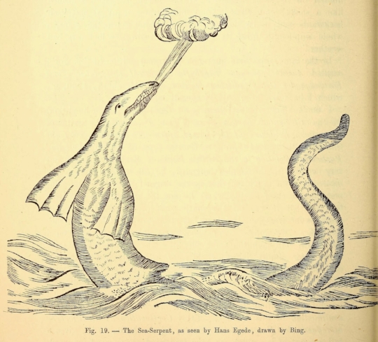 540x489 cryptid profile the avalanche sea serpent encounter the pine - Serpent Drawing