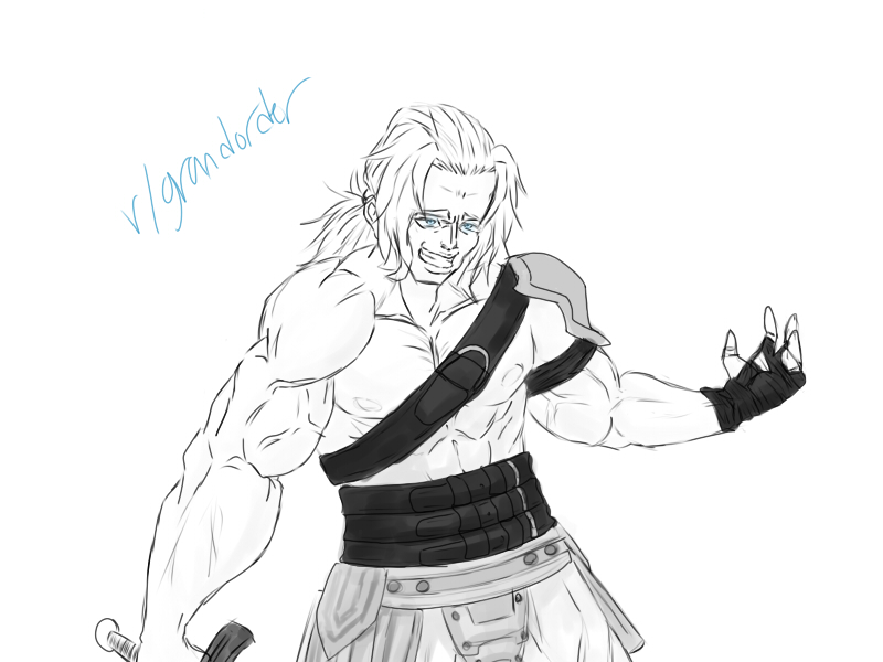 800x600 Let's Draw Me Servant Challenge Day Are You Not Entertained - Servant Drawing