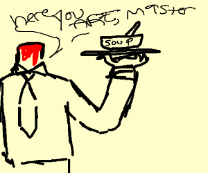 300x250 Headless Servant - Servant Drawing