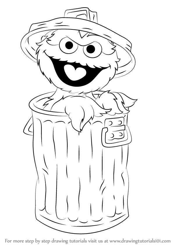 598x844 step - Sesame Street Drawing