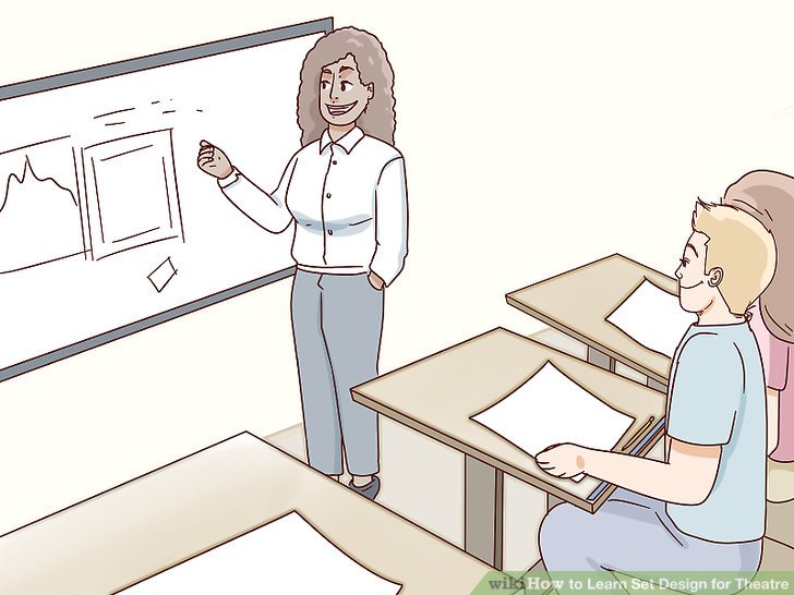 728x546 How To Learn Set Design For Theatre Steps - Set Design Drawing