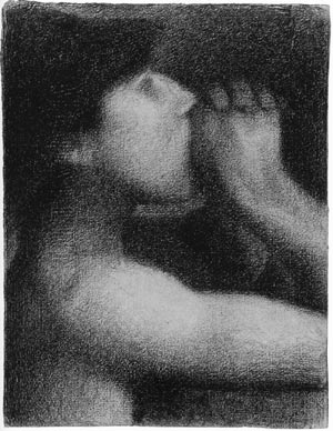 300x388 seurat's secret the brooklyn rail - Seurat Drawings