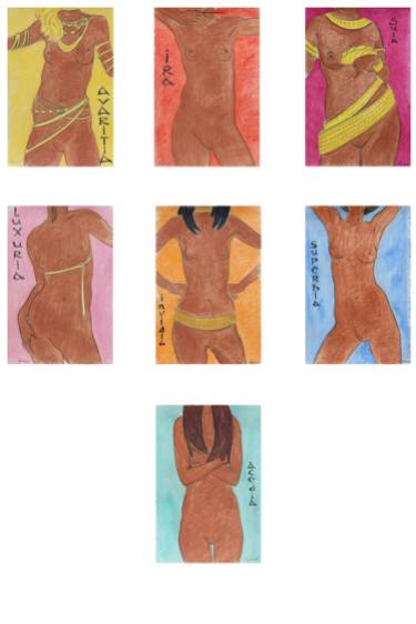 375x562 Seven Deadly Sins Drawing - Seven Deadly Sins Drawings