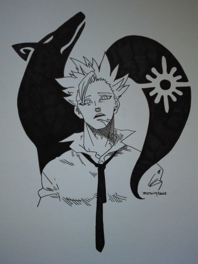 400x533 Ban Seven Deadly Sins Tumblr - Seven Deadly Sins Drawings