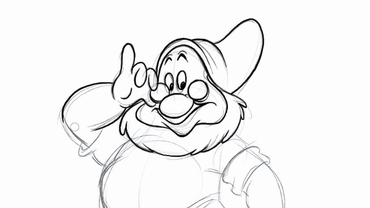 1280x720 how to draw dwarfs - Seven Dwarfs Drawing