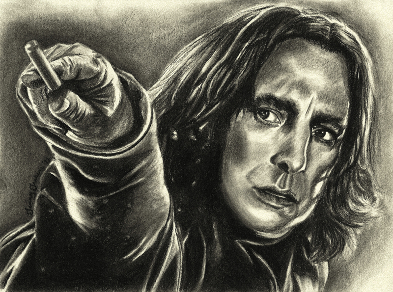 800x595 harry potter afbeeldingen severus snape drawing door jenny jenkins - Severus Snape Drawing
