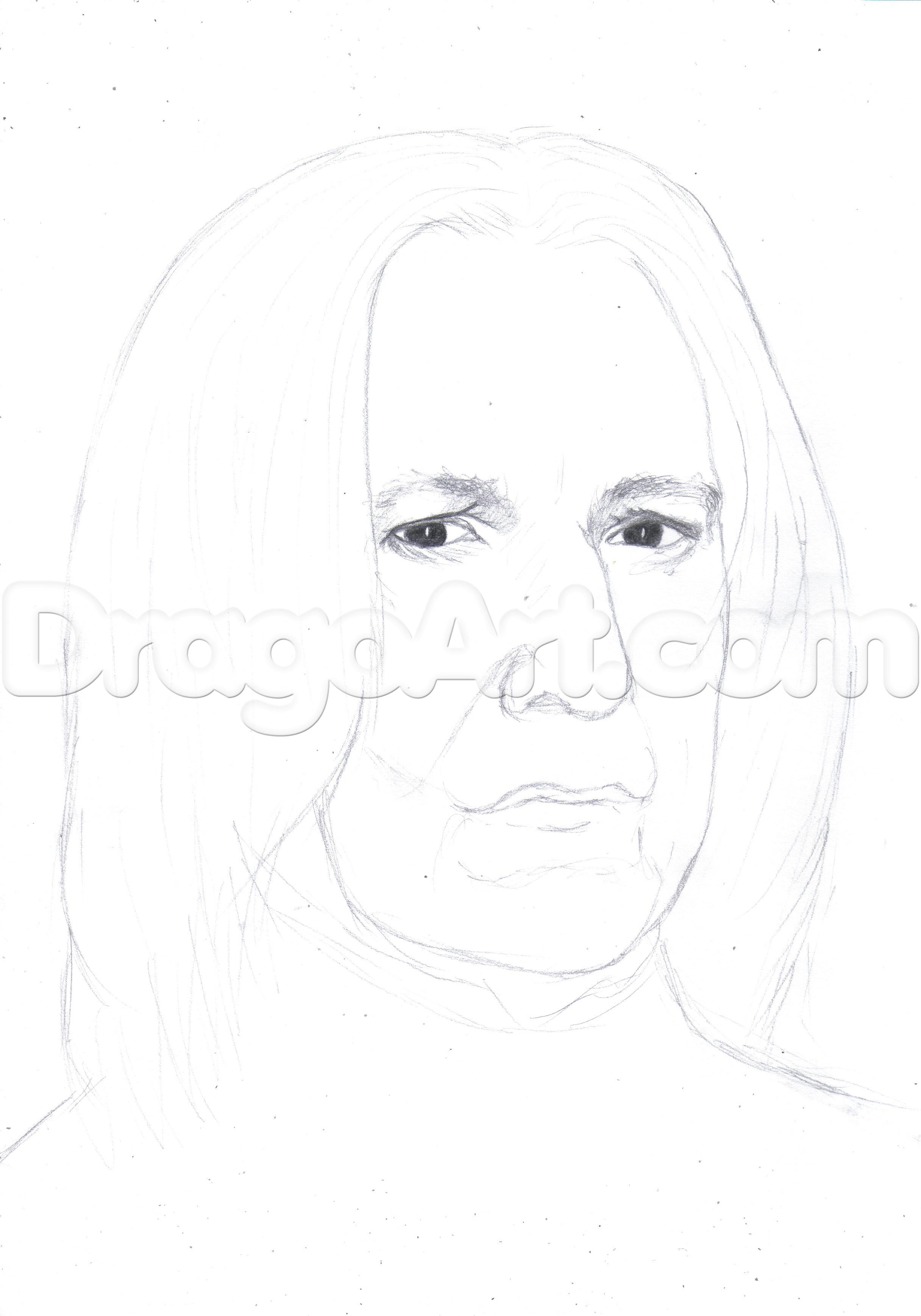 Severus Snape Drawing At Paintingvalley Com Explore Collection