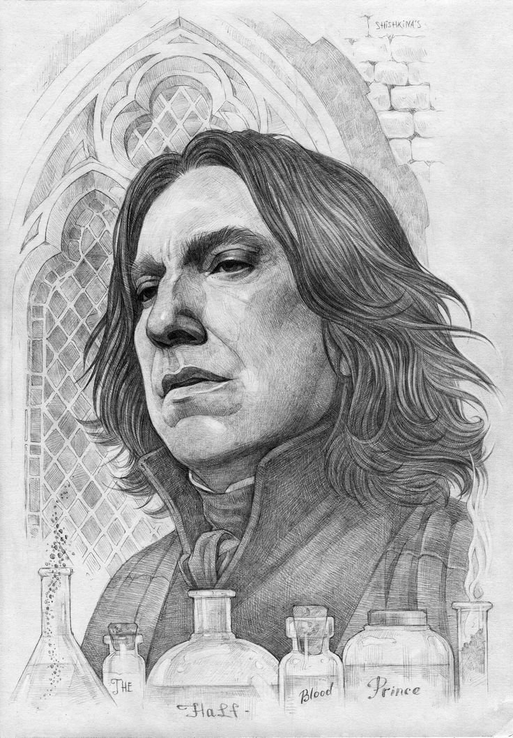 736x1058 Severus Snape Drawing Drawing Skill - Severus Snape Drawing