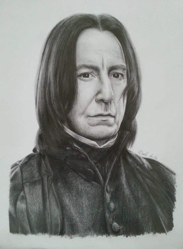 709x960 Severus Snape Drawing Art Drawing Skill - Severus Snape Drawing