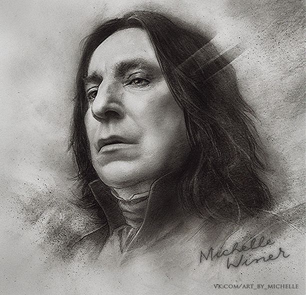 612x589 Severus Snape Image Drawing Drawing Skill - Severus Snape Drawing