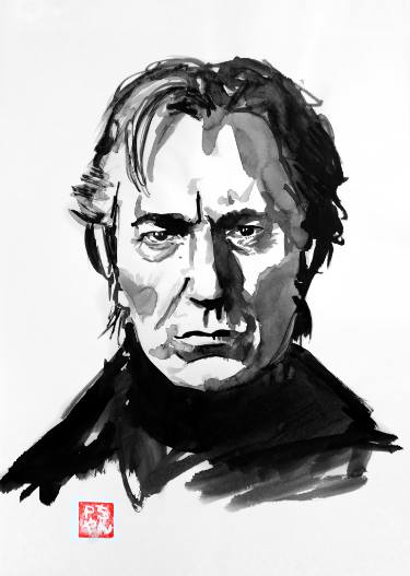375x527 Severus Snape Painting - Severus Snape Drawing