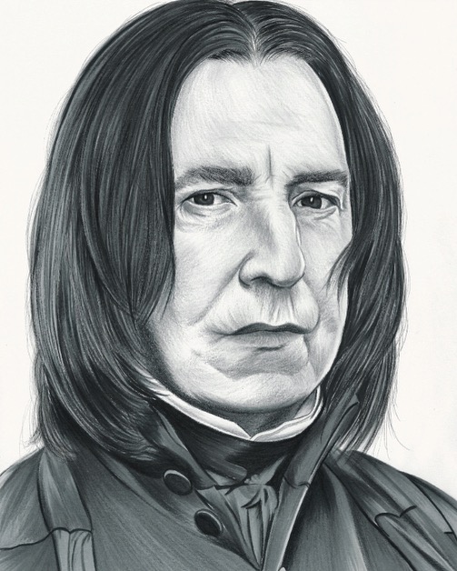Severus Snape Drawing at PaintingValley.com | Explore collection of ...