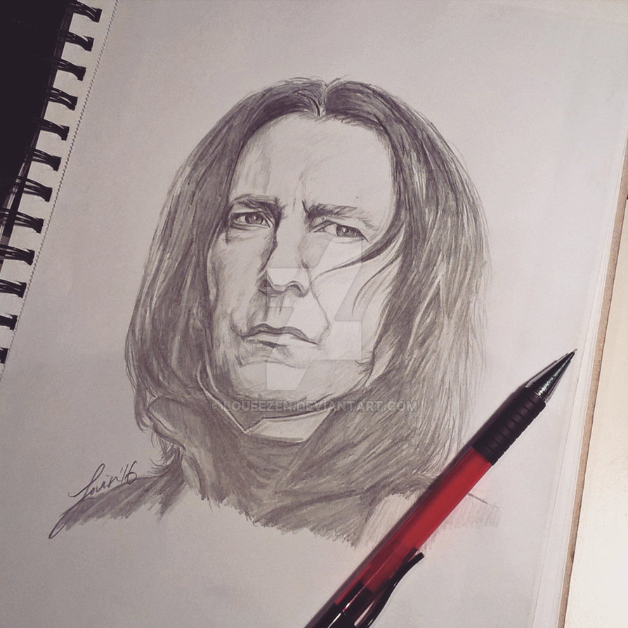 894x894 Severus Snape - Severus Snape Drawing
