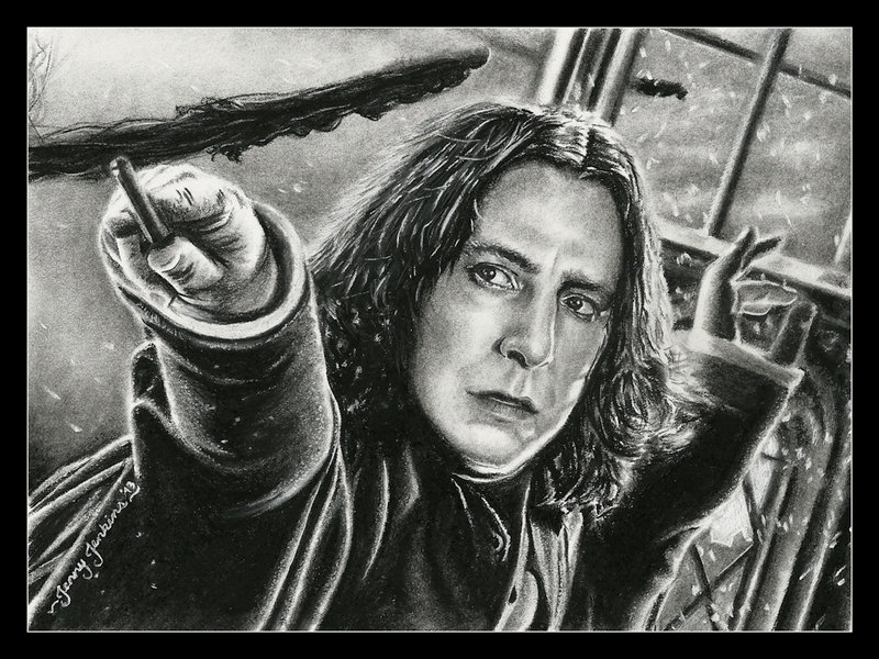 Severus Snape Drawing Photo Drawing Skill