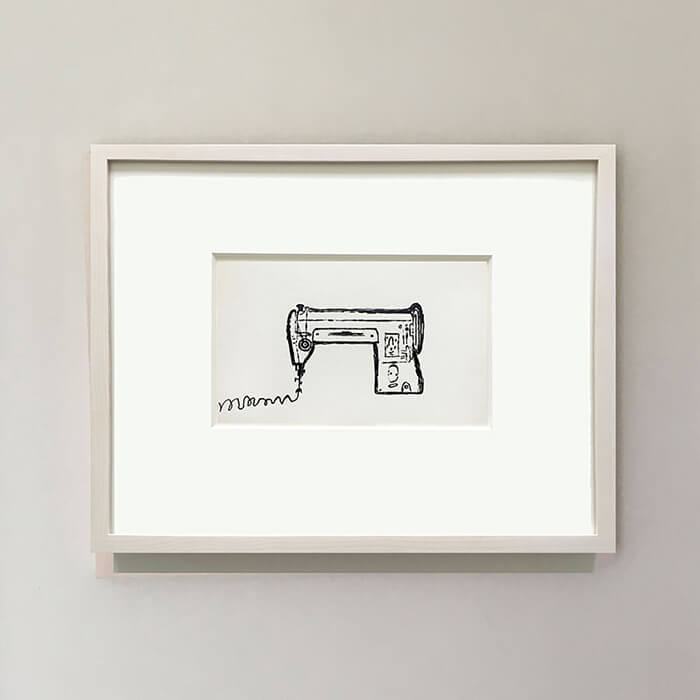 700x700 andy warhol sewing machine drawing - Sewing Machine Drawing