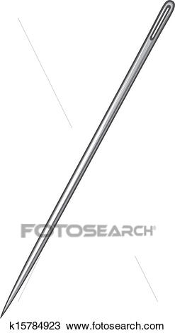 247x470 sewing needle clipart images in collection - Sewing Needle Drawing