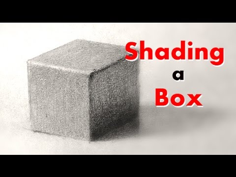480x360 How To Draw And Shade A Cube - Shaded Cube Drawing