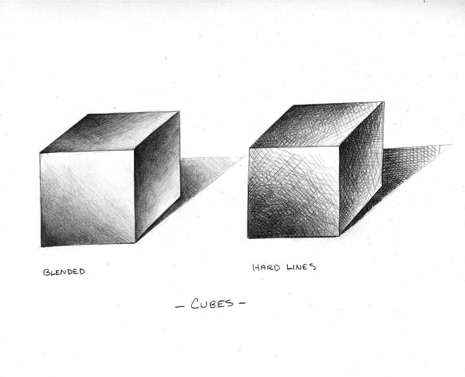 1600x1298 Shaded Cubes Art Class Drawings, Sketching Techniques, How - Shaded Cube Drawing