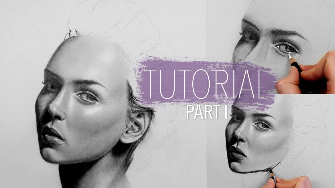 1280x720 How To Drawshade A Realistic Face Part Step - Shading Drawing Face