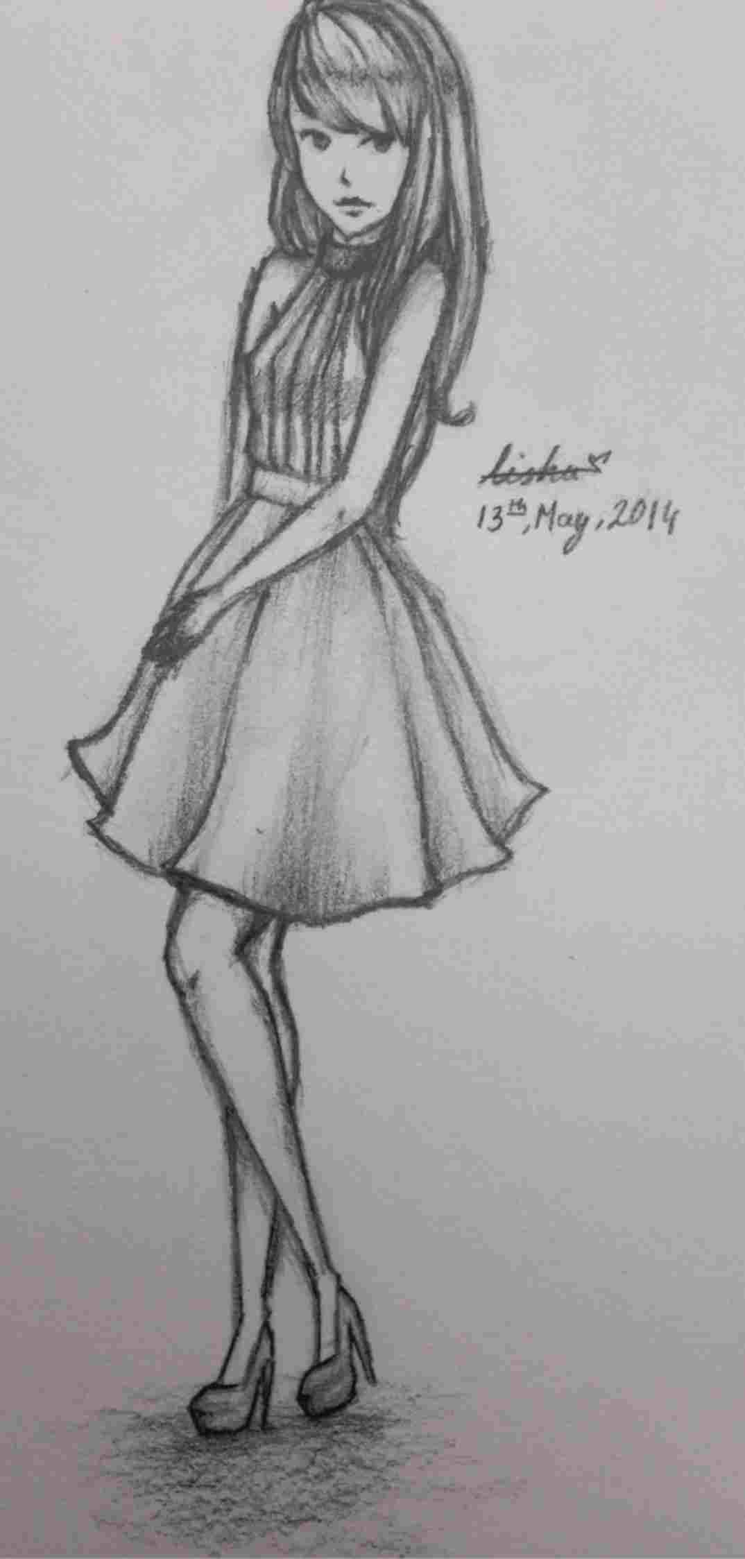 1074x2247 Pencil Shading Drawings For Women Pictures - Shading Drawing Images