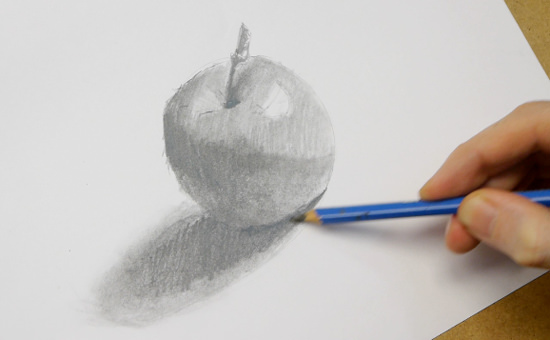 550x340 How To Shade A Drawing - Shadow Drawing