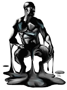 225x300 shadow man drawings - Shadow Man Drawing