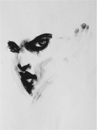 375x502 The Shadow Man Drawing - Shadow Man Drawing