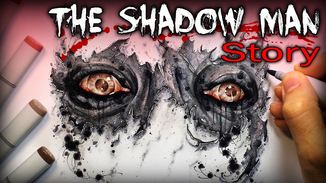1280x720 The Shadow Man Story - Shadow Man Drawing