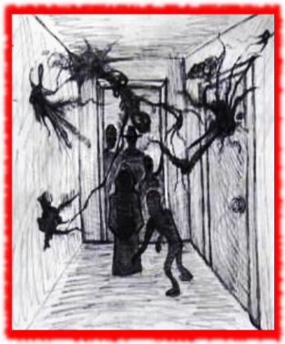 313x377 rise of the shadow people visits from the faceless shadows - Shadow People Drawing