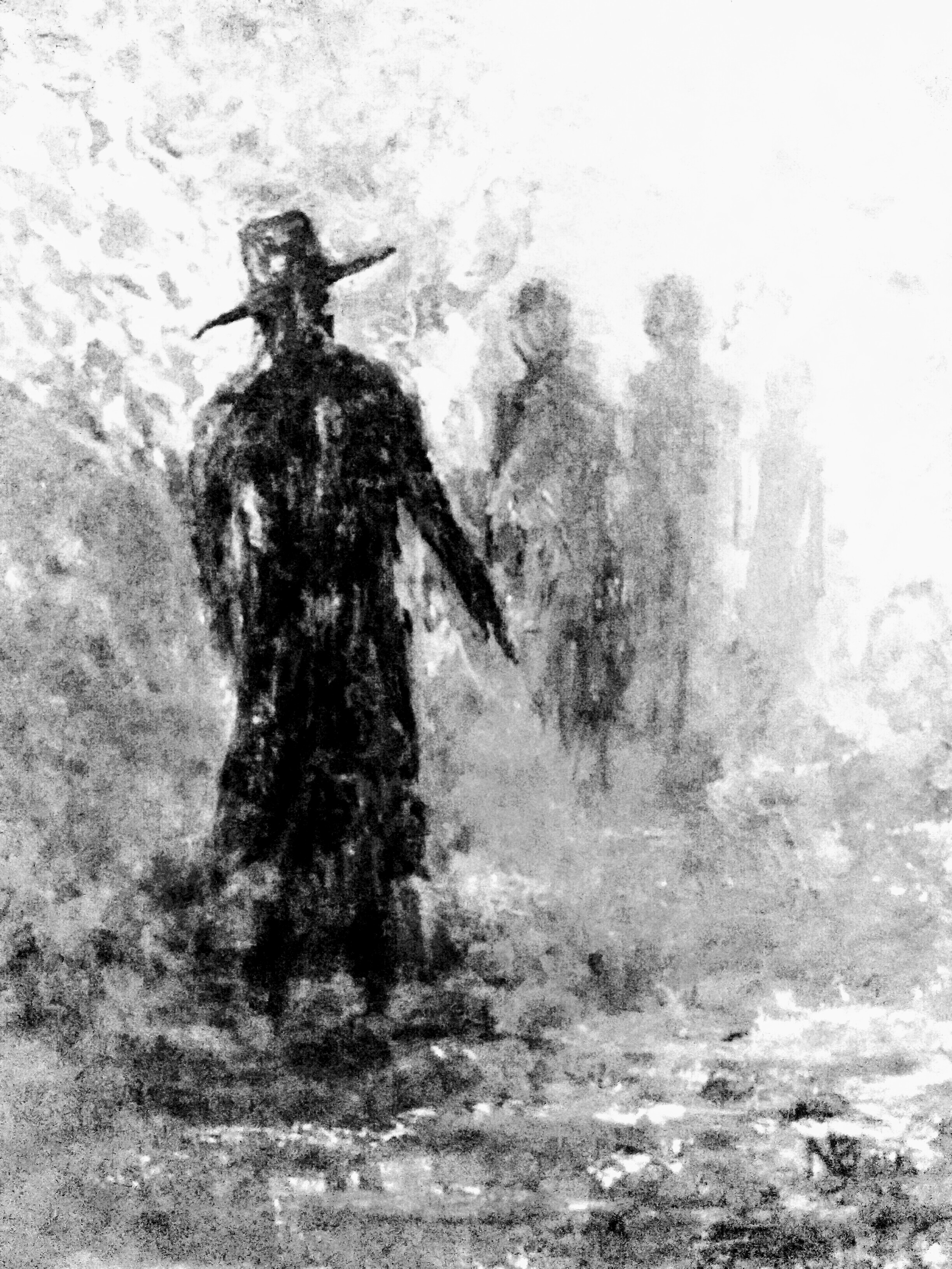 2448x3264 william blackwell dark fiction author - Shadow People Drawing