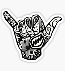210x230 shaka hand drawing stickers redbubble - Shaka Drawing