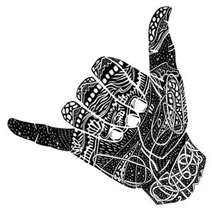 300x300 shaka yeah print adventurous pencil - Shaka Drawing