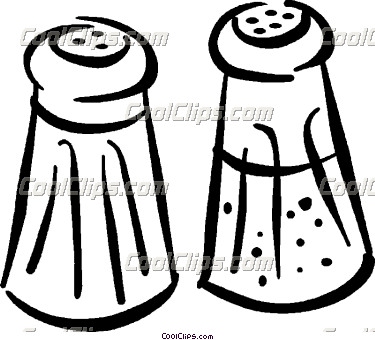 375x340 salt shaker drawings clipart - Shaker Drawings