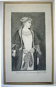 194x300 little pencil drawing of shakespeare's beatrice - Shakespeare Drawing