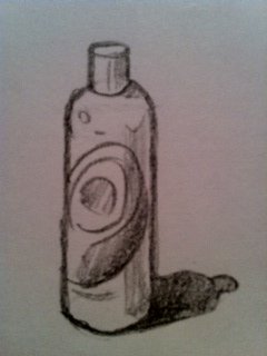 240x320 how to draw a shampoo bottle hubpages - Shampoo Drawing