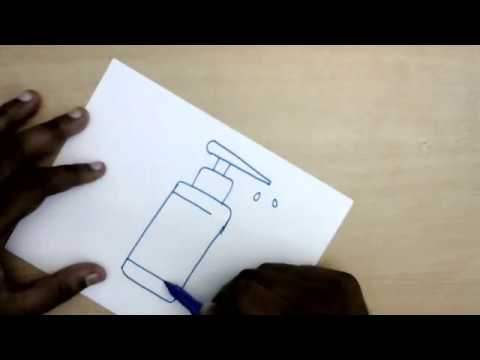 480x360 How To Draw A Shampoo - Shampoo Drawing