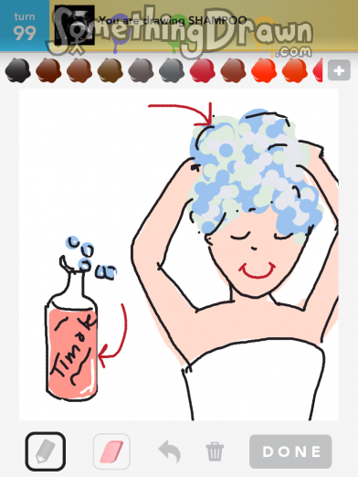 392x522  - Shampoo Drawing