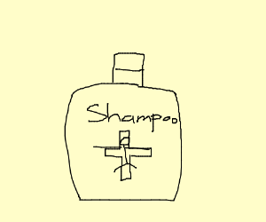 300x250 Jesus Shampoo Drawing - Shampoo Drawing