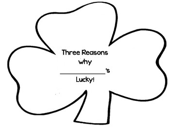 350x263 leprechaun drawing and shamrock wishes - Shamrock Drawing