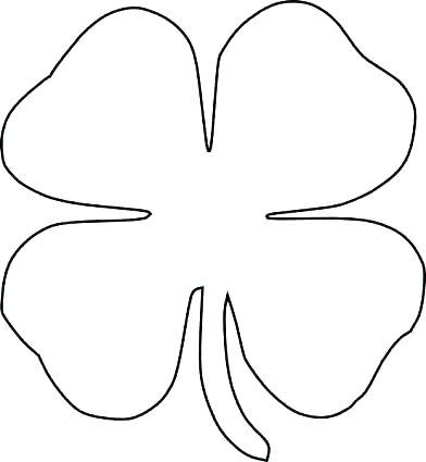 Shamrock Line Drawing at PaintingValley.com | Explore collection of ...