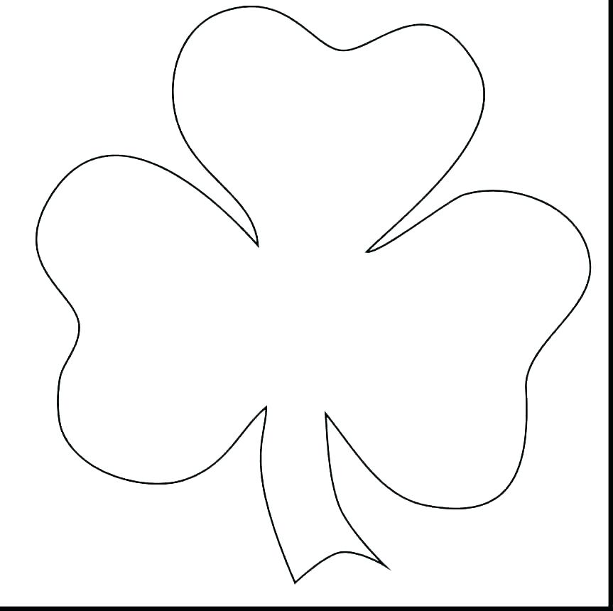 Shamrock Line Drawing at Explore collection of